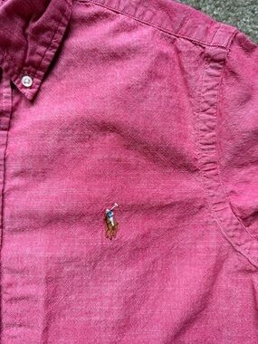 Ralph Lauren Polo Oxford shirt custom fit button down szm men’s